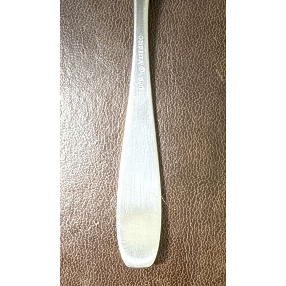 Oneida STAFFORD Satin Stainless 18/10 Slotted Serving Spoon, Sugar, Butter EUC - Picture 7 of 16
